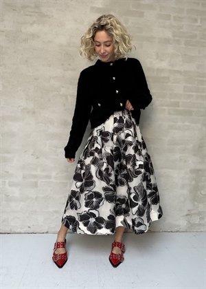 Voluminous midi skirt Anemone Jacquard Stine Goya 